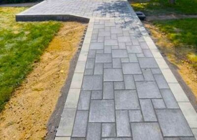 stone walkway